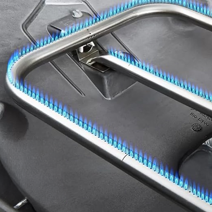 Weber Q100–Q1200 304 Stainless Steel Burner Tube | Direct-Fit Replacement for Q1 Series