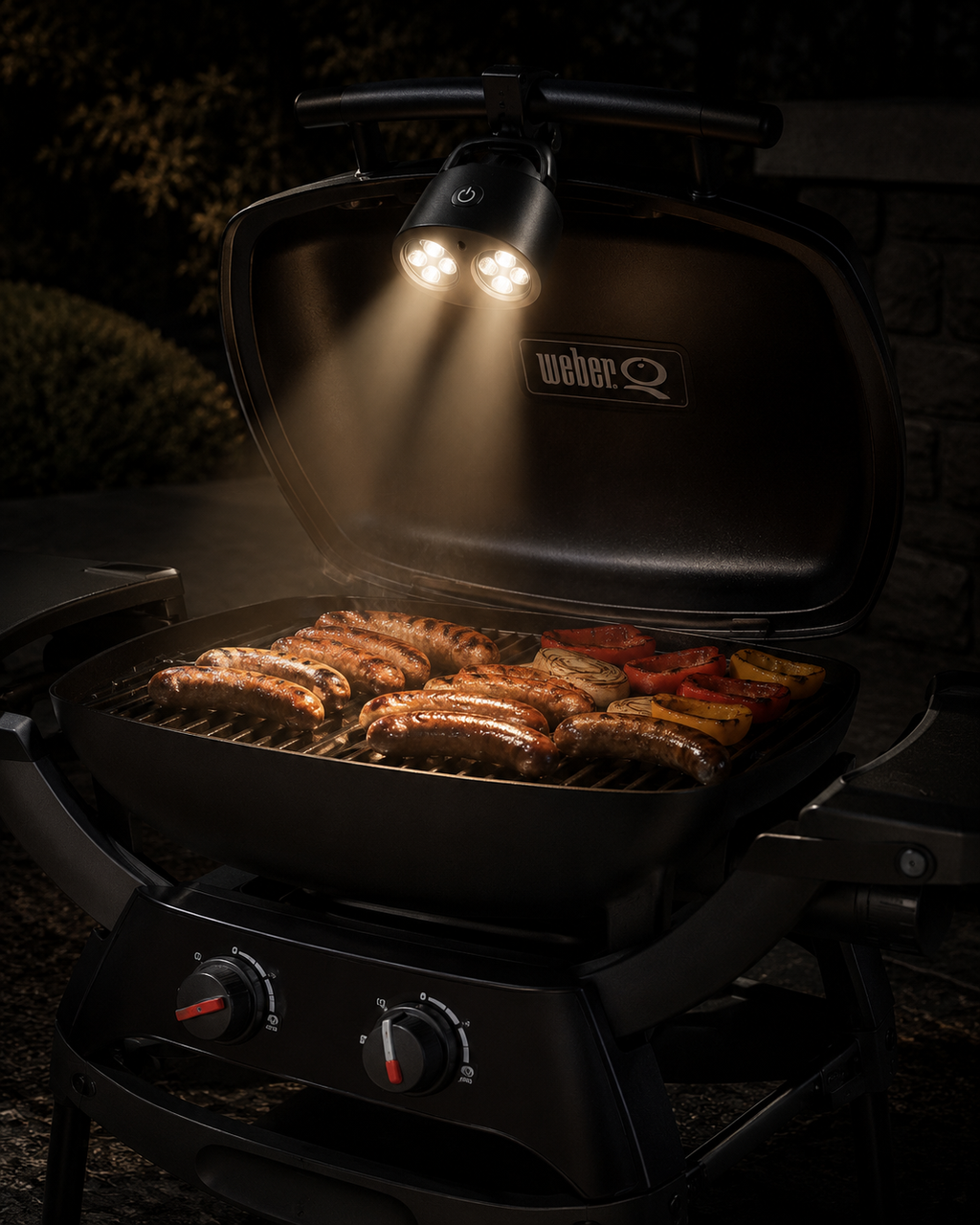NewBurnQ Grill Light — Super-Bright 10-LED BBQ Light