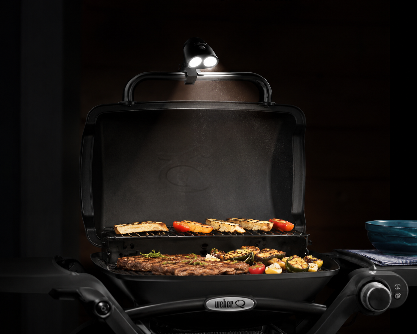 NewBurnQ Grill Light — Super-Bright 10-LED BBQ Light