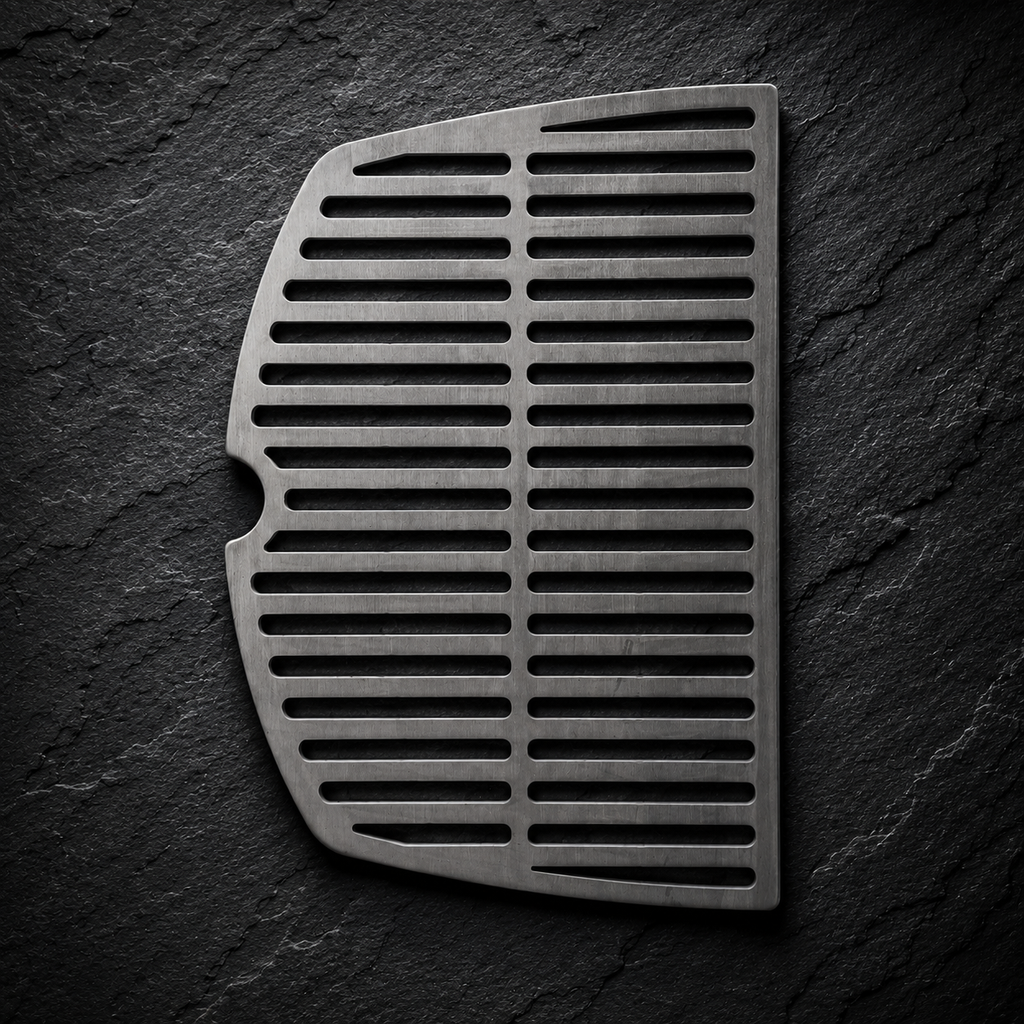 Weber Q stainless steel Grate & Flat Plate — Q1, Q2 & Q3 Series