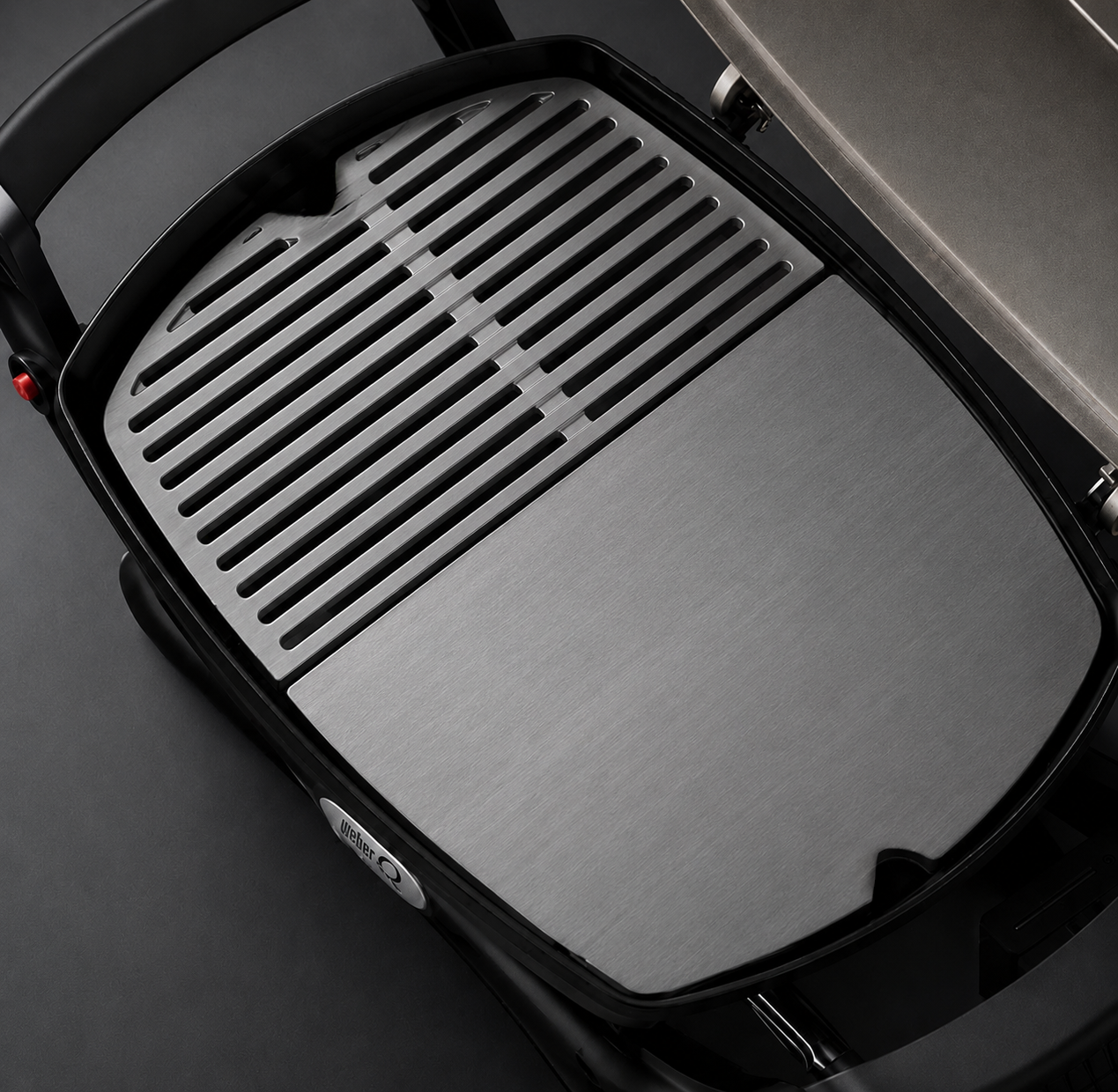Weber Q Stainless Steel Grill Grate & Flat Plate — Baby Q, Weber Q & Family Q (1000N–3600N)