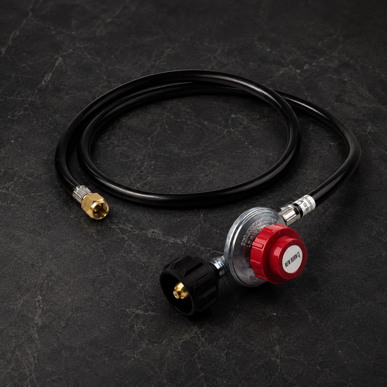 Adjustable LPG regulator and hose for Weber Q – dial in your own pressure