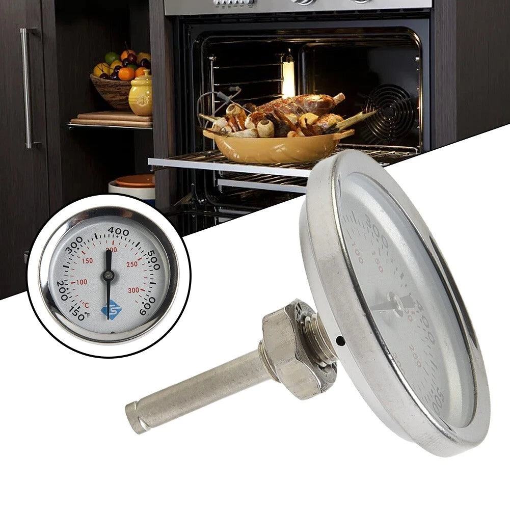 Weber BBQ Lid Thermometer Replacement | Fits Weber Q, Spirit, Genesis & Charcoal Grills